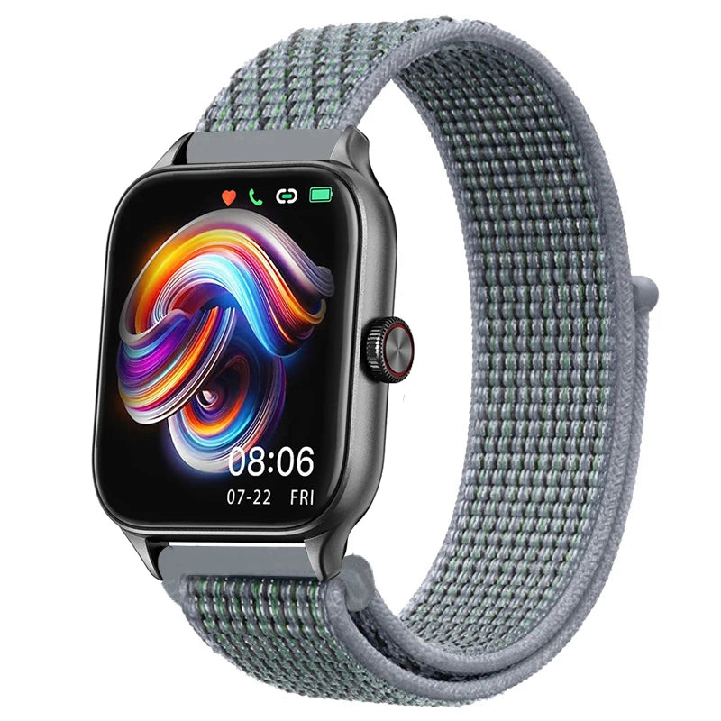 Nylon Loop Band For Amazfit GTS 4/3/2e Mini/GTR 4/3/2e/Balance/Stratos 20/22mm Watch Bracelet for Correa Amazfit Bip 5-6 Straps