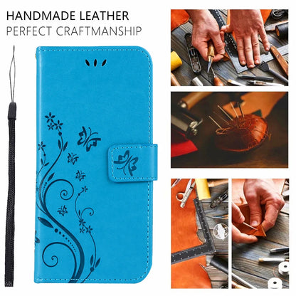 S8 S9 Plus S10 S20 FE S21 S22 S23 Ultra PU Leather Wallet Cover For Samsung Galaxy S23 FE S10 Plus Holder Flip Stand Phone Case