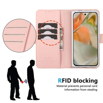 For Google Pixel 11 Pro Fold Case PU Leather Pattern Flip All Inclusive Phone Cover Fingerprint-Resistant Shockproof Bumper