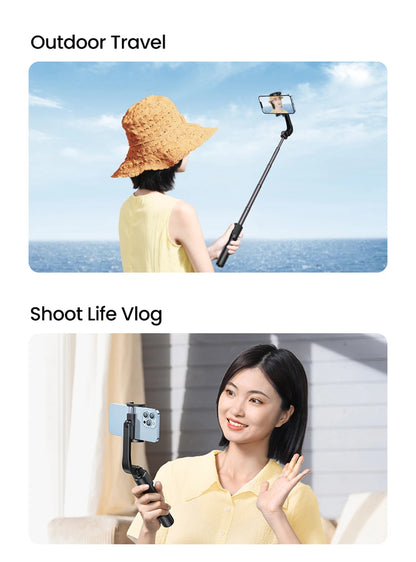 【New-in Sale】UGREEN Bluetooth Selfie Stick Tripod Stand 750mm Extended 10m Bluetooth Remote Shutter Universal For IOS Android