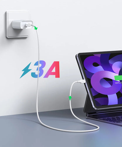 UGREEN MFi 20W PD USB C to Lightning Cable for iPhone 14 13 12 11 Fast Charging for Apple iPad Phone Charger 25cm 50cm 2m short