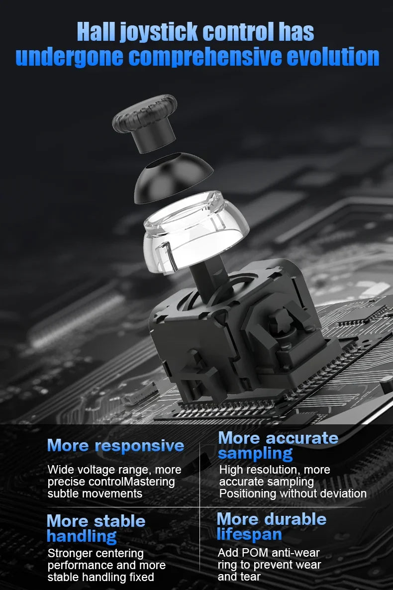Wireless Gamepad Gyro Sensor Hall Joystick and Effect Trigger Built-in Speaker for PS5 ps4 Wired Controller Gamer Wireless Game
