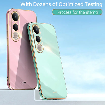 Funda Vivo V50 Lite 4g 5g Luxury Fashion Plating Case For VIVO V50 Lite Soft Slim Silicone Shockproof High Quality Phone Cover