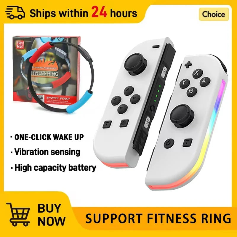 Wireless Controller For Nintendo Switch NS/OLED/LITE Gamepad Joystick Dual Vibration Turbo Remote Control 6 Axis Gyro L/R Joypad