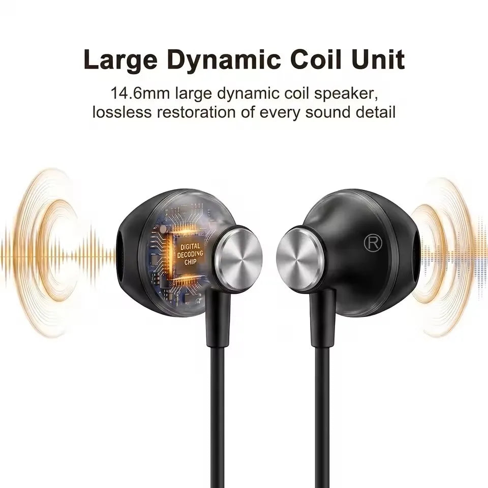 For Samsung Headphones Type C Wired In Ear Earphones HiFi Surround Sound USB C Earbuds For Samsung Galaxy S26 S25 S24 S23 S22
