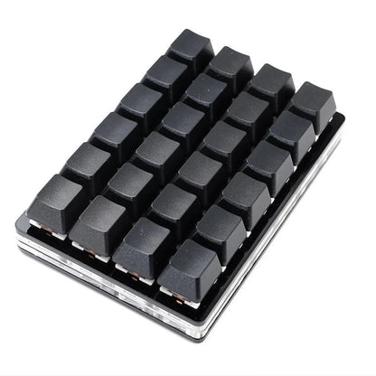 USB Programming Macro Custom Mechanical Keyboard RGB 24/16/12/9/8/4/3/2 Key Copy and Paste DIY Gaming Mini Keypad Macropad