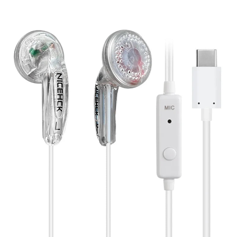 NICEHCK Traceless Colorful HIFI In-ear Earphone 15.4mm Dynamic Unit Sport Music Headset Microphone Earbud IEM Vido MX500 MX980