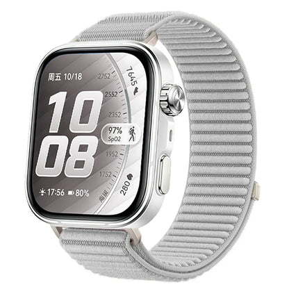 Official Nylon Braided Strap for Huawei Watch Fit 5/5 Pro Breathable Bracelet Watchband Huawei Watch Fit 4 Pro/4/3 Accessories