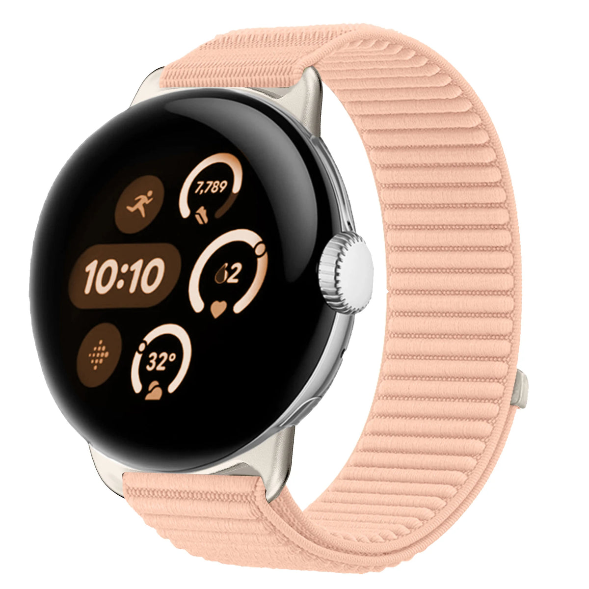 Nylon Loop Strap For Google Pixel Watch 5/4 41mm/45mm Sport Comfortable Wave Bracelet Wristband For Google Pixel Watch 3/2 Belt