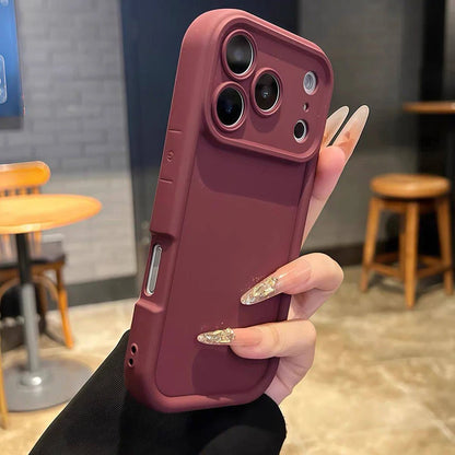 Camera Protection Candy Color Silicone Soft Case For iPhone 11 12 13 14 Plus 15 16 17 18 Pro Max XR XS X 7 8 Matte Bumper Cover