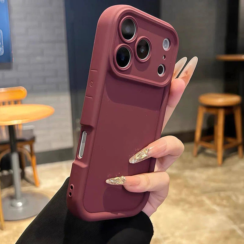 Camera Protection Candy Color Silicone Soft Case For iPhone 11 12 13 14 Plus 15 16 17 18 Pro Max XR XS X 7 8 Matte Bumper Cover