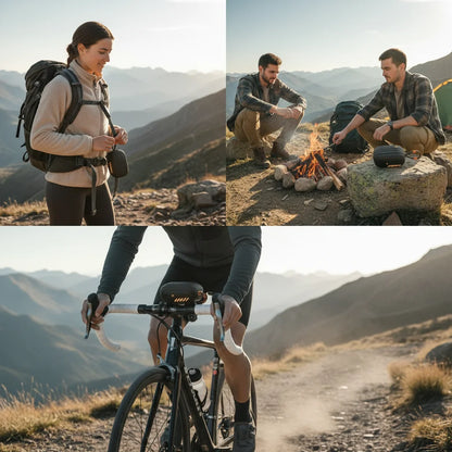 CW23 Portable Bluetooth Speaker IPX7 Waterproof TWS Bike Handlebar Subwoofer For Bicycle Scooter Outdoor Cycling Hot Sale