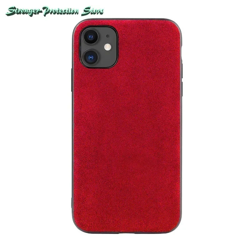 Phone Case Made of Italian Leather for Google Pixel 9 Pro 8 Pro 7 Pixel Fold 8A 7A Luxury Business Artificial Phone Case