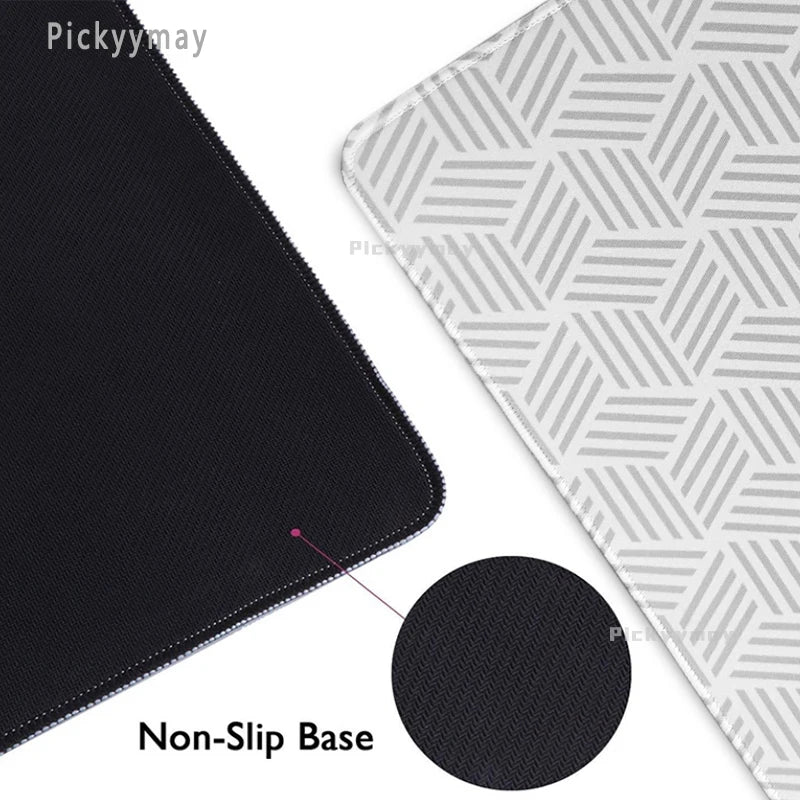 Cat Locking Edge Mouse Mats Cute Large Rubber Mouse Pad Gaming Mousepads Gamer Mousepad Black Desk Pads Office Keyboard Mat