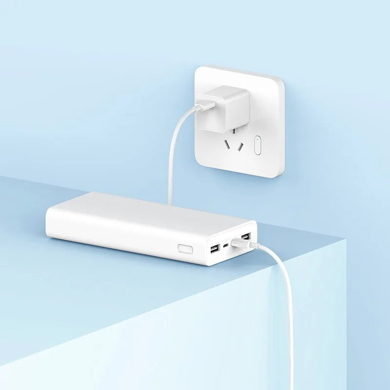 Xiaomi 20000mAh Large Capacity Fast Charging Power Bank Portable External Battery with CCC Certification for iPhone Samsung