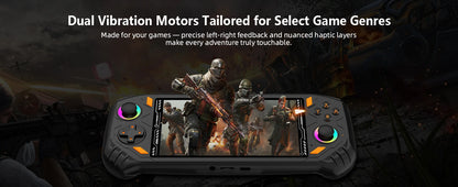 AISLPC RG52 MINI Handheld Game Console Dual System 2.4G WIFI 5.5" IPS Screen 30+ Emulator Potable Retro Games Console Pocket