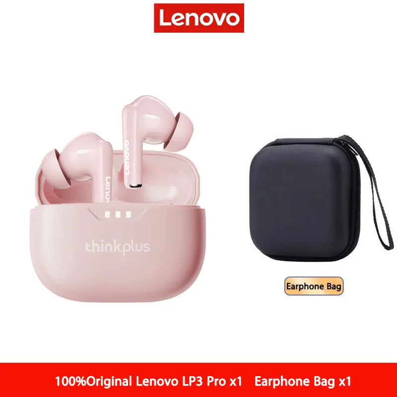 Original Lenovo Lp3 Pro TWS Headphones Wireless Bluetooth 5.3 Earphones HIFI Sound Noise Reduction HD Call Sports Earbuds Lp3pro