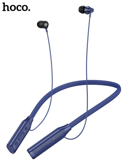 HOCO ES62 Plus Neck Band Bluetooth Earphones Wireless Headsets 150 Hours Use Sports Running Hifi Sounds Support TF Card Playback