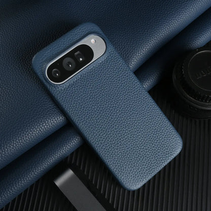 Genuine Leather Magnetic Case for Google Pixel 11 Pro Pixel 10 9 7 8 6 Full Protection Magnet for Magsafe Cases Shockproof Cover