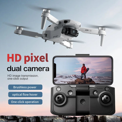Aeri100 Drone with VR Optical Flow Positioning Brushless Motor HD Aerial Photography Dual Camera Remote Control Aircraft