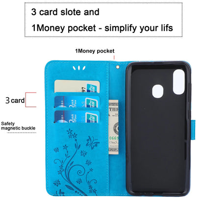 S8 S9 Plus S10 S20 FE S21 S22 S23 Ultra PU Leather Wallet Cover For Samsung Galaxy S23 FE S10 Plus Holder Flip Stand Phone Case