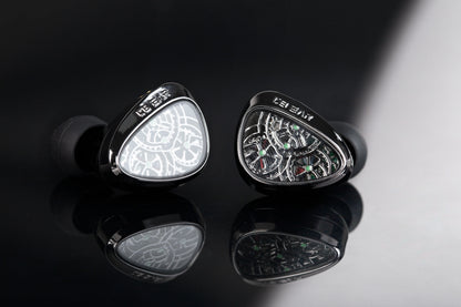 KBEAR TBX Tourbillon X IEMS In-Earphone Wired Headphones 10mm CVD-Coated Carbon Fiber Diaphragm Deep Bass Gaming Headset