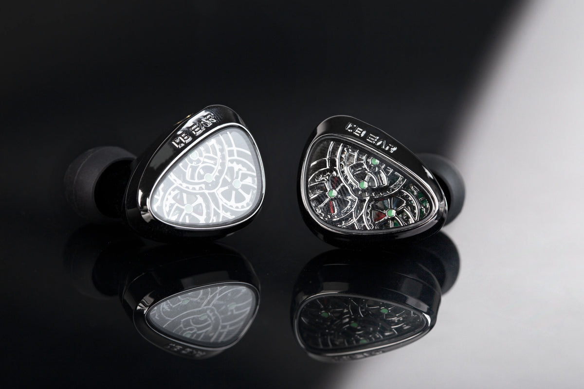 KBEAR TBX Tourbillon X IEMS In-Earphone Wired Headphones 10mm CVD-Coated Carbon Fiber Diaphragm Deep Bass Gaming Headset