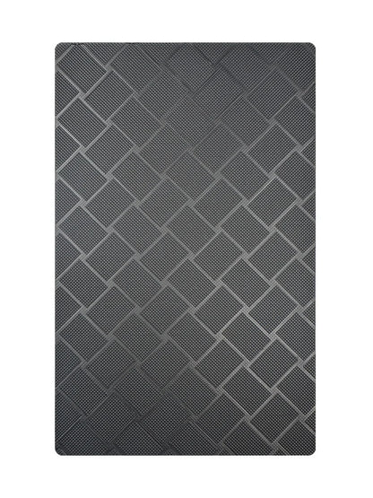 Diamond Texture Leather Back Skin for iPhone 17 16 15 14 13 Series Full Wrap Edge Rear Protective Film Sticker