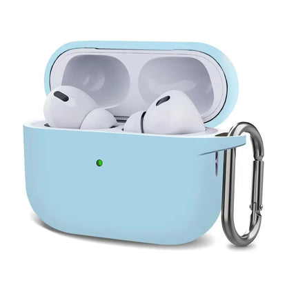 For AirPods Pro2 Case Silicone Earphone Cover For AirPods Pro 2 2nd Generation Cases Headphone Coque Protective Sleeve With Hook