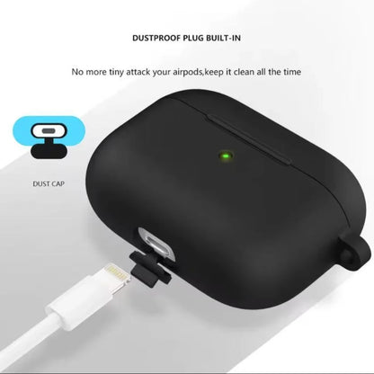 For AirPods Pro2 Case Silicone Earphone Cover For AirPods Pro 2 2nd Generation Cases Headphone Coque Protective Sleeve With Hook