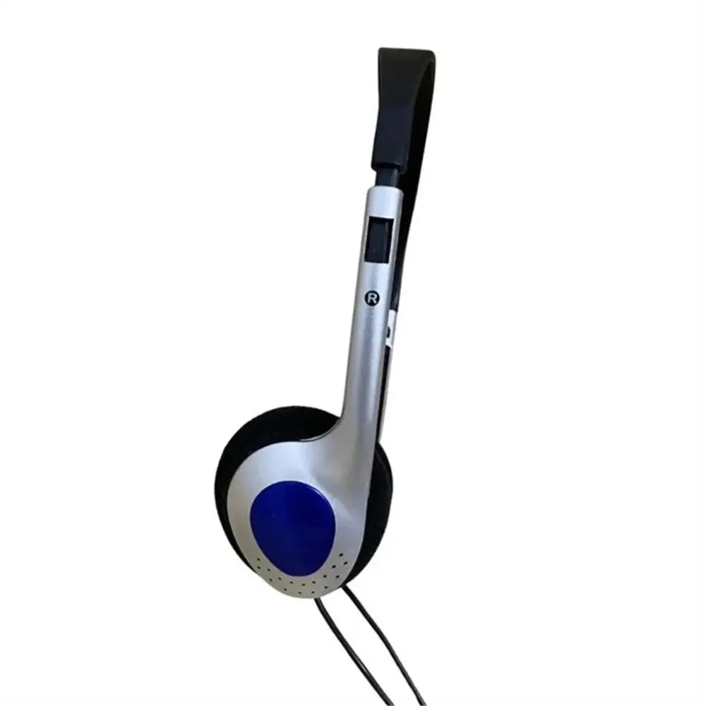 Fashion Style Over Ear Earbud Retro Headphone 3.5mm Vintage Y2k Headphones Wired 80s 90s Retro Headset Lisening Music