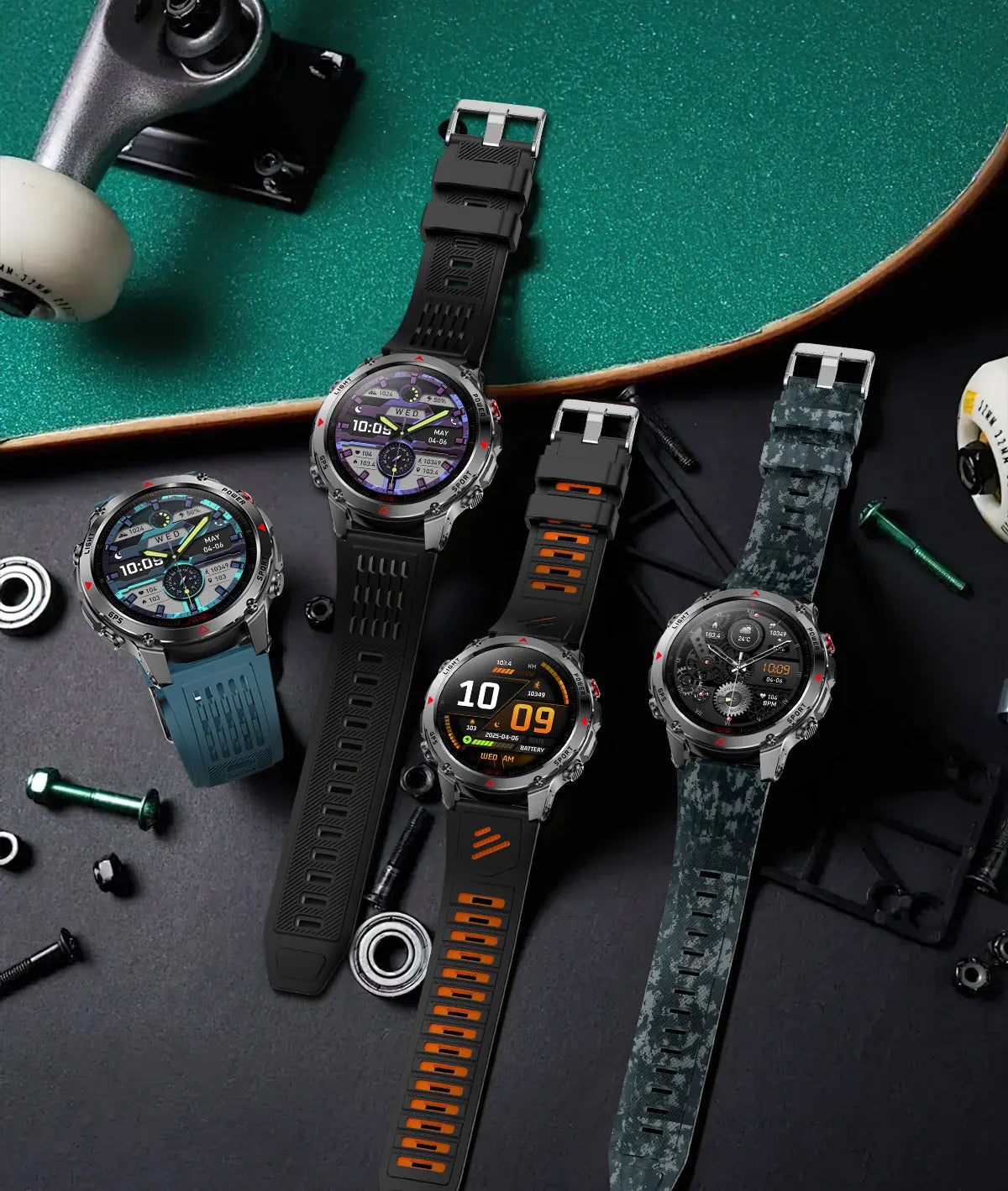 2026 New GPS Map Navigation Smart Watch Men Women Amoled Screen 3ATM Waterproof Sport SmartWatch Compass NFC BT Call Watches Men