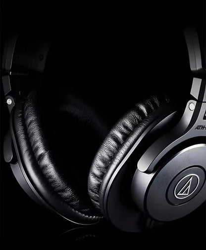 Audio-Technica ATH-M30X Over Ear Closed Back Studio Recording Headset Wired Headphones Professional Monitor Headphones Ath M30x