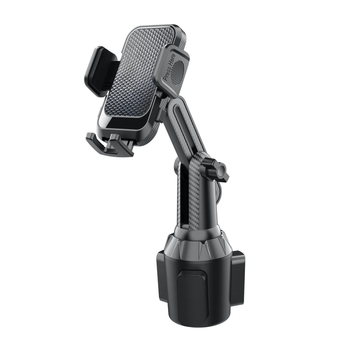 Car Cup Holder Phone Mount Universal for Car, Adjustable Stable Cell Phone Holder 360° Rotation Stand Fits 4-7 Inch Smartphones