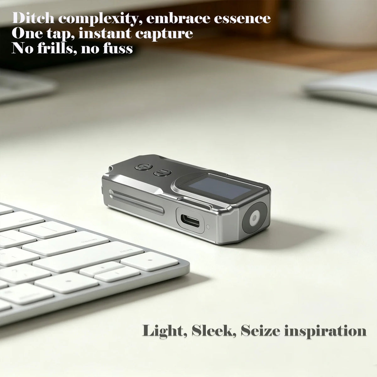 Finger-Tip Cameras, Compact Portable Action Cameras, With Display, Full HD Mini Pocket Vlogging Camera