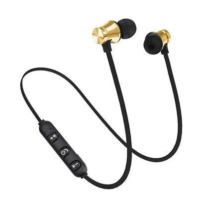 Neckband In-Ear Earphones Magnetic Adsorption Wireless Bluetooths Headset Sports Gaming Headphone With HD Mic For iPhone Xiaomi