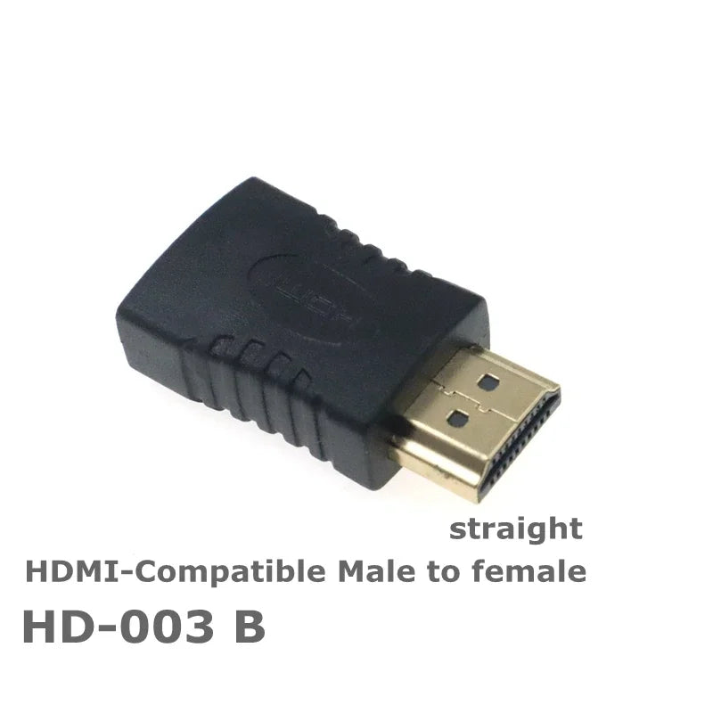 HD adapter Micro Mini HDMI-compatible 90 degree right-angle adapter HDMI 270 degree HDMI male to female HDMI elbow connector