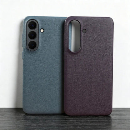 For Magsafe Case For Samsung Galaxy S26 Ultra S24 Plus S25 Edge S23 S21 S20 FE Note 20 S22 Ultra Phone Case Leather Back Cover