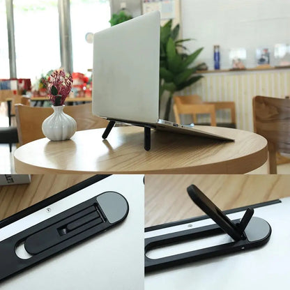 Invisible Laptop Riser Stand Universal Multiple Colors Notebook Cooling Holder Folding Keyboard Riser For MacBook/Dell/HP/Lenovo