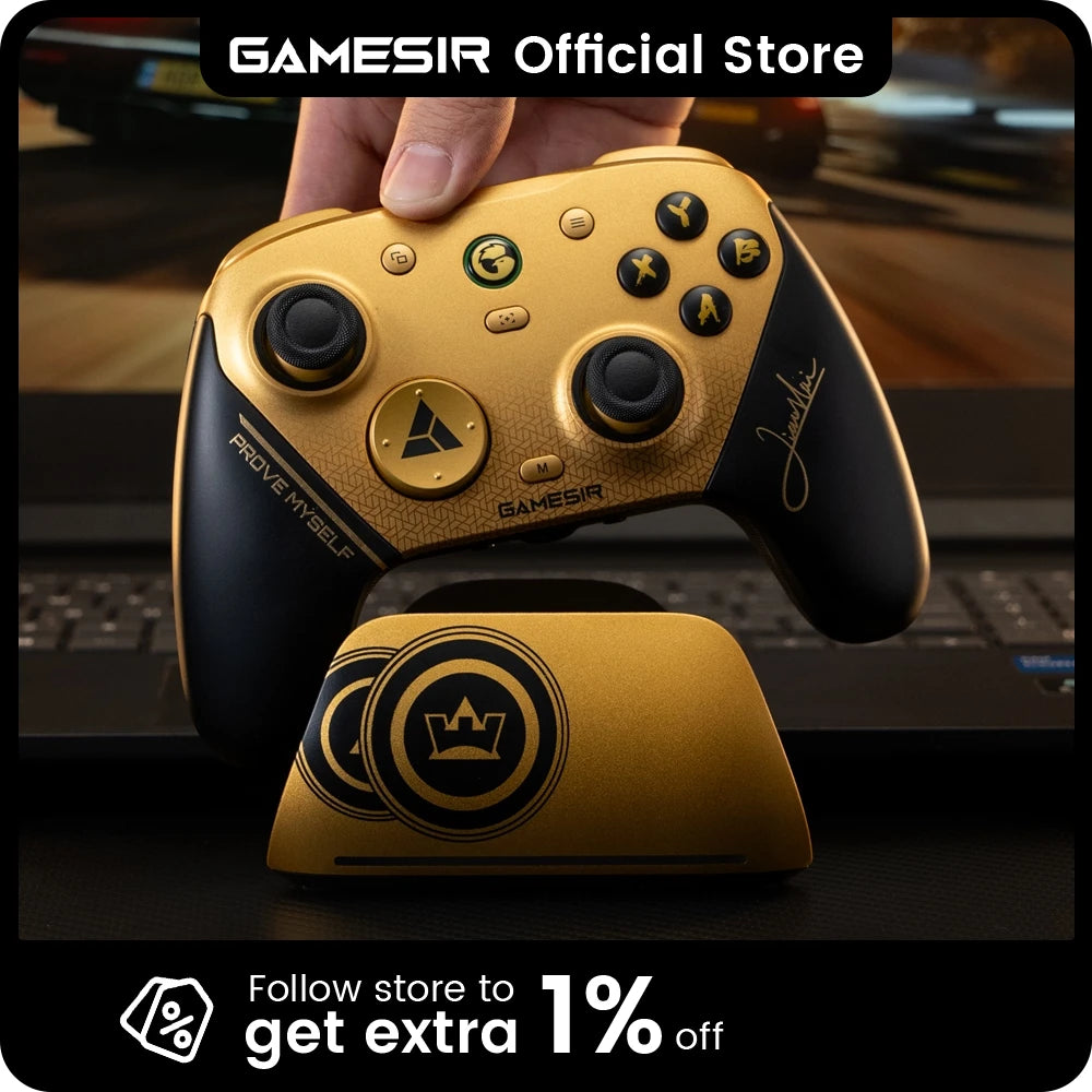 GameSir G7 Pro 8K Champion Edition Wireless Gaming Controller for Nintendo Switch 2, Android, iOS, PC, Steam, 8000Hz Gamepad
