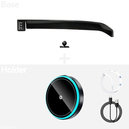 For Audi A5 S5 RS5 2025 2026 2027 Car Phone Holder Screen Fixed Clip Wireless Charger Phone Mount Qi Car Phone Charger Mounts