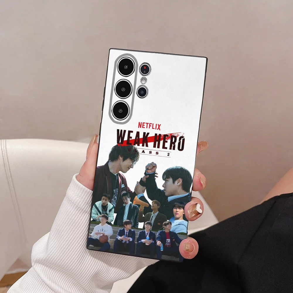 W-Weak Hero Class 1 2 TV Phone Case For Samsung S Series S21 S22 S23 S24 S25 FE Plus Ultra TPU Soft To Skin-friendly Case