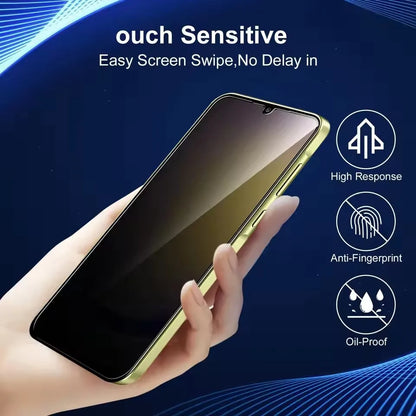 3Pcs Privacy Glass Screen Protector For Samsung Wide 4 5 Xcover 6 7 A03 Core A12 Nacho M31 Galaxy S23 FE M21 2021 Prime Anti-Spy