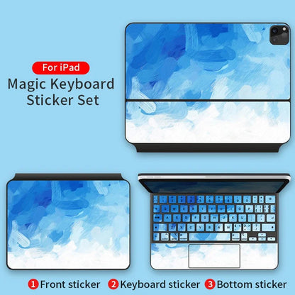 Suitable For Magic Keyboard Skin Sticker 2025 iPad Pro M4 11/13 Inch iPad A16 11in iPad Air M2/4 11 Tablet Sticker Full Decal