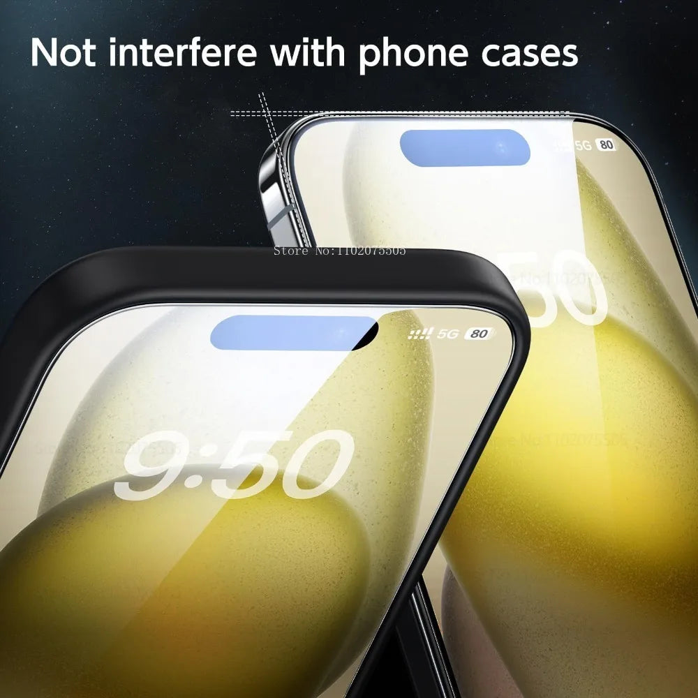 2Pcs Full HD Tempered Glass for IPhone 15 16 17 Promax 14 Plus 13 Promax Screen Protector for IPhone 17 Air 11 12 Mini 16 Promax