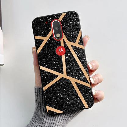 Case for Motorola Moto G4 / Moto G4 Plus / Moto G4 Play Back Cover Fashion Marble Silicone Soft TPU Protective Phone Cases Coque