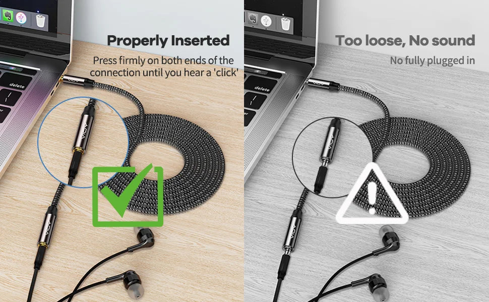 3.5mm AUX Stereo Audio Cable Male To Female Headphone Extension Cables for Earphone IPad Smartphone Tablet Media Player Etc