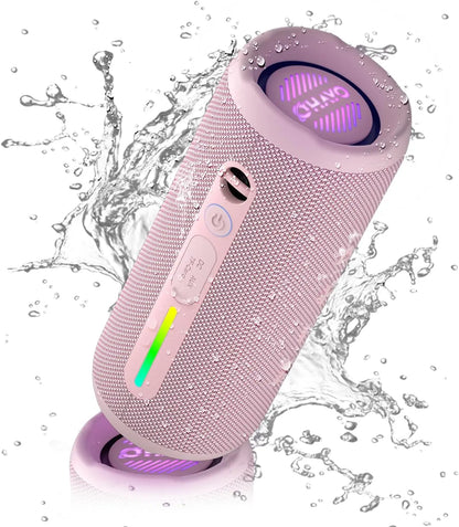 OHAYO Bluetooth Speaker 24W, Wireless Portable Outdoor Bluetooth Speakers, True Wireless Stereo IPX7 Waterproof, Dual Pairing Bluetooth 5.3 Built-in Mic