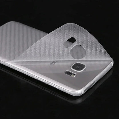10PCS Back Carbon Fiber Film For Samsung Galaxy S22 S21 S23 S24 S25 S26 Protective Back Cover For Samsung A14 A34 A54