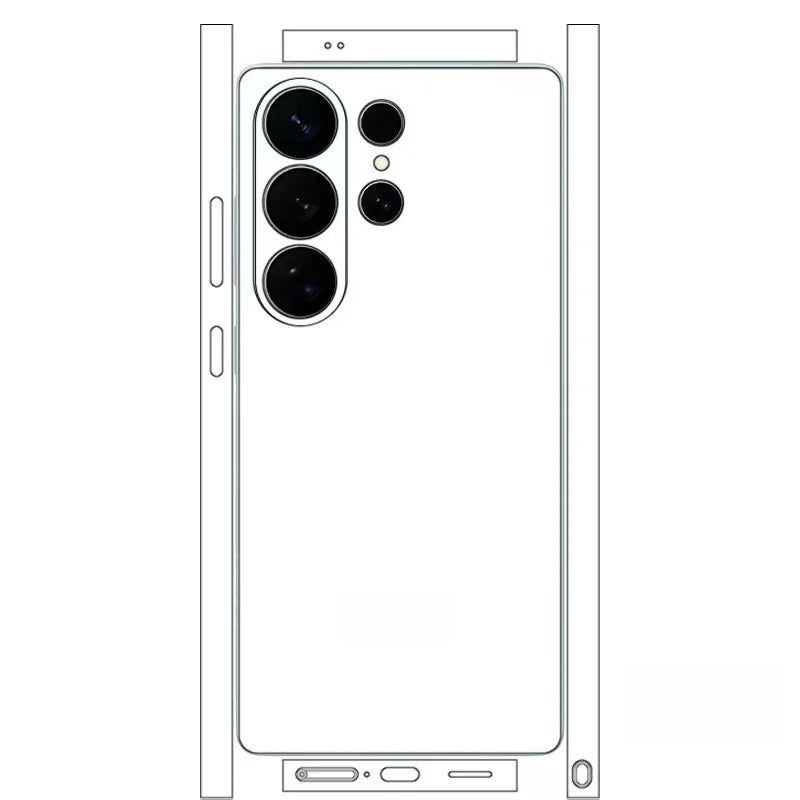Oscar Skin  Decal Skin for Samsung Galaxy S26 S25 S24 Ultra Back Cover Wrap Rear Screen Protector Anti-scratch Durable Sticker